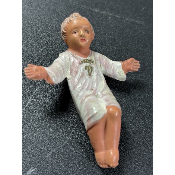 Vtg Nativity Baby Jesus Made In Japan No Manger - Picture 2 of 5